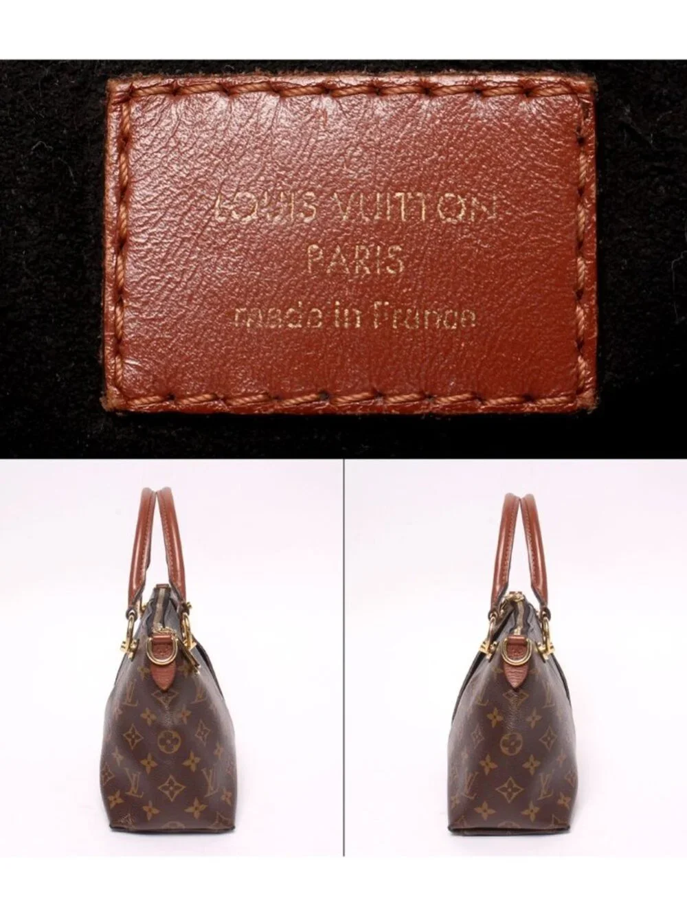 Louis Vuitton 2-Way Shoulder Bag Strap Crossbody Tote BB Monogram